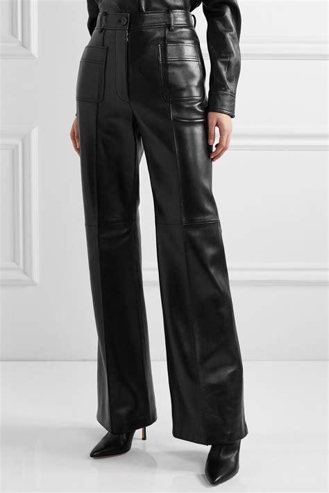 gucci leather shorts